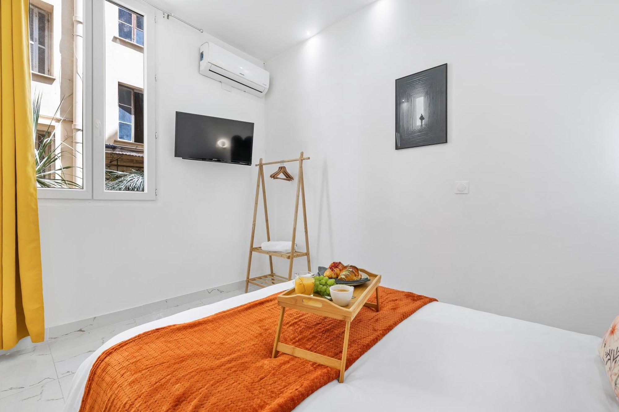 2 Rooms - Hyper Centre - Air-Conditioned - Terrace - Quiet - Tramway - Equipped Kitchen - Wifi Nice Extérieur photo